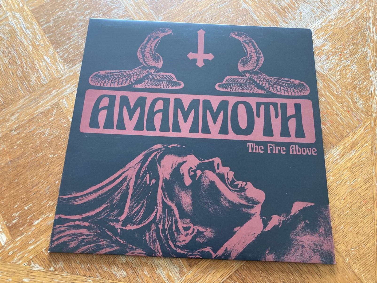 Amammoth: The Fire Above lp, Enlèvement ou Envoi, Pressage original, Comme neuf, Doom metal