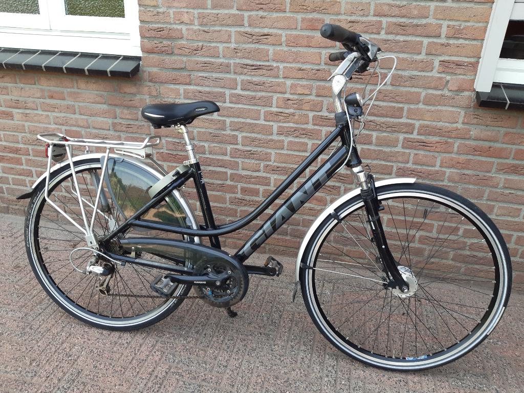 giant damesfiets, gebruikte damesfiets, Ophalen, Gebruikt, 47 tot 50 cm, Versnellingen