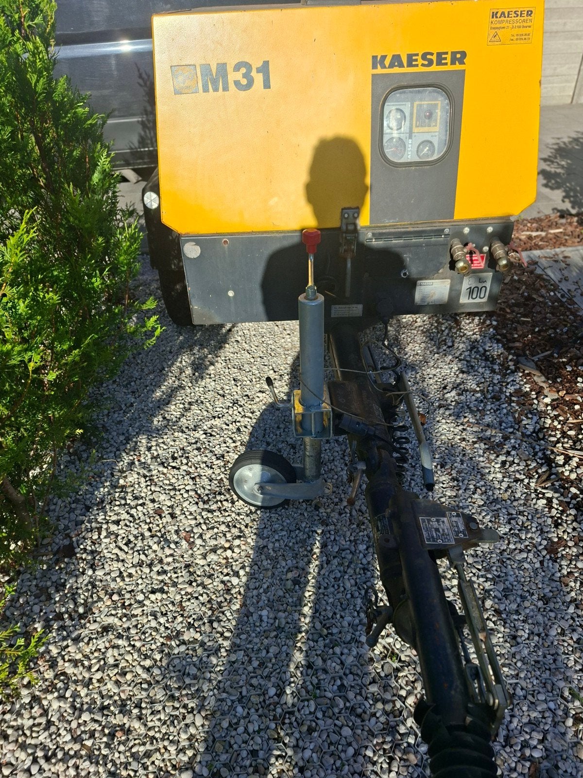 Kaiser compressor, Ophalen