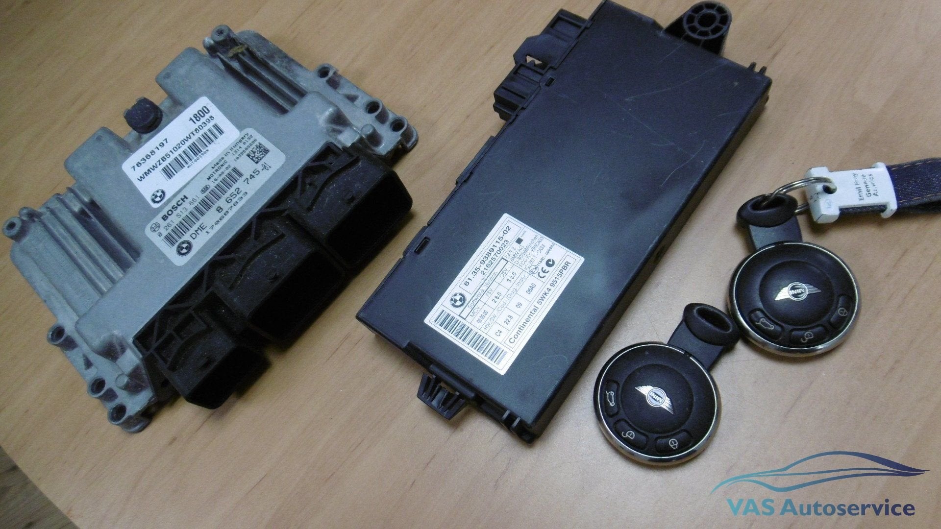 Motorcomputer ECU  met Casmodule en sleutels Mini Countryman, Autos : Pièces & Accessoires, -, -, -, Enlèvement ou Envoi