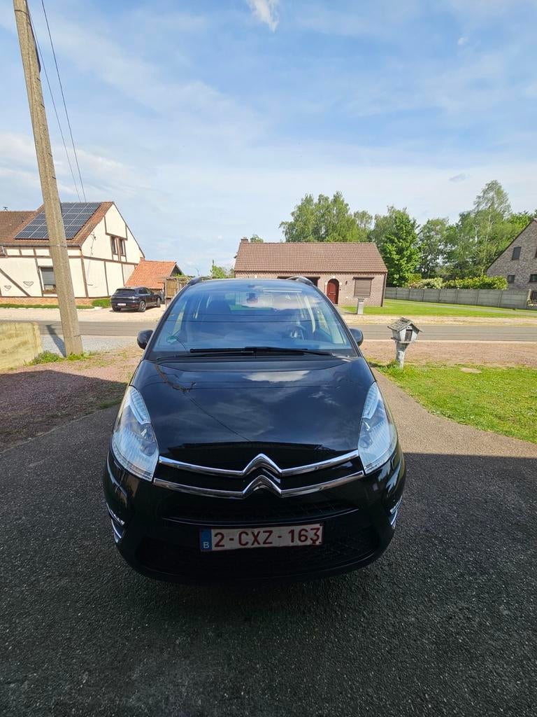 Citroën c4 picasso,1.6hdi,7 plaatsen,full option, Auto's, Citroën, Particulier, C4, Diesel, Euro 5, 5 deurs, Handgeschakeld, Zwart