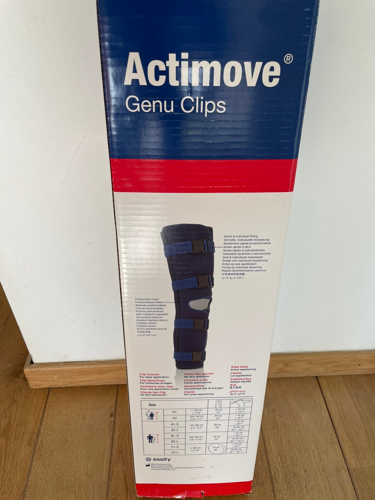 Kniespalk Actimove, Enlèvement, Comme neuf