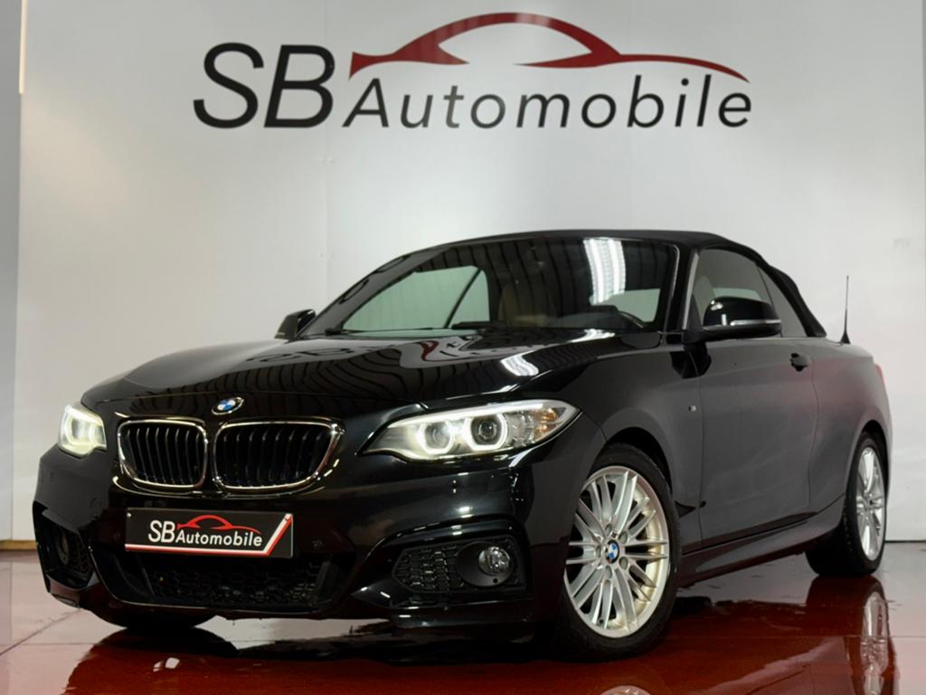 BMW 220 d Cabriolet PACK M INT/EXT //BI-XENON//GARANTIE//, Auto's, BMW, 4 zetels, 1995 cc, 4 cilinders, Zwart
