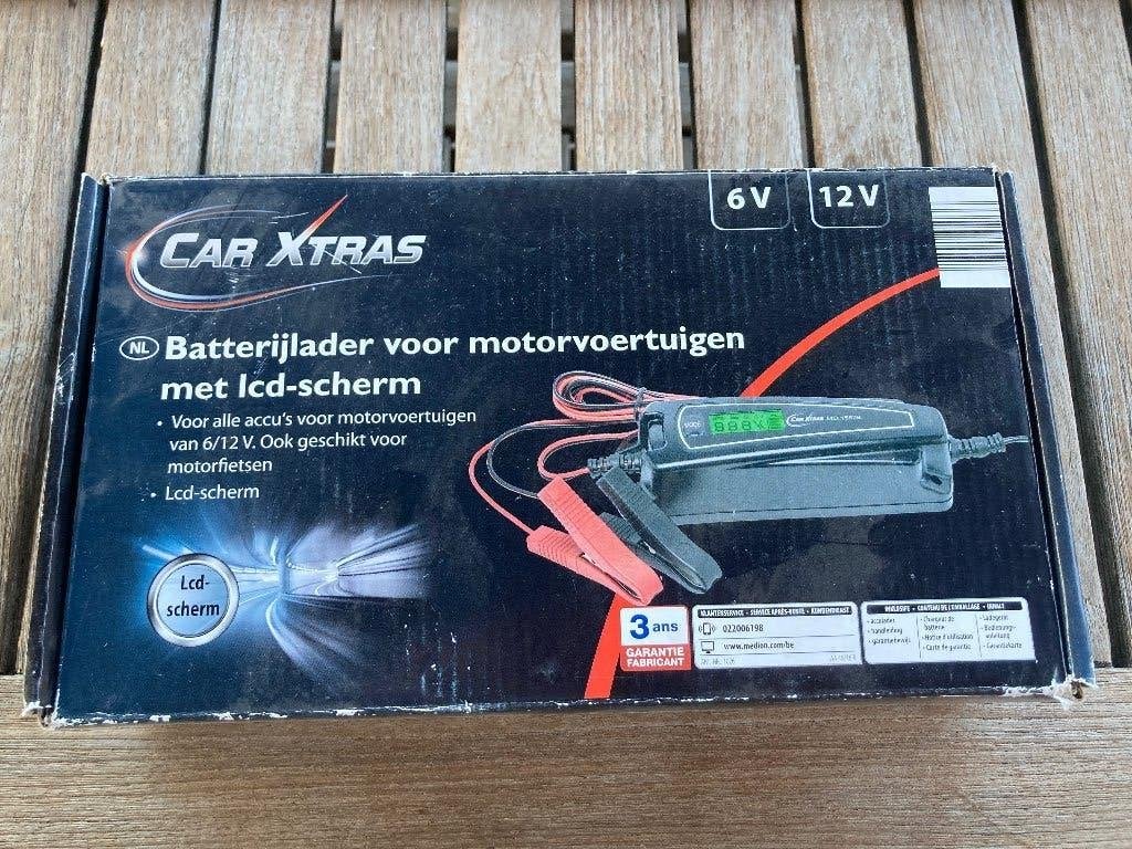 auto/moto batterijlader, Utilisé