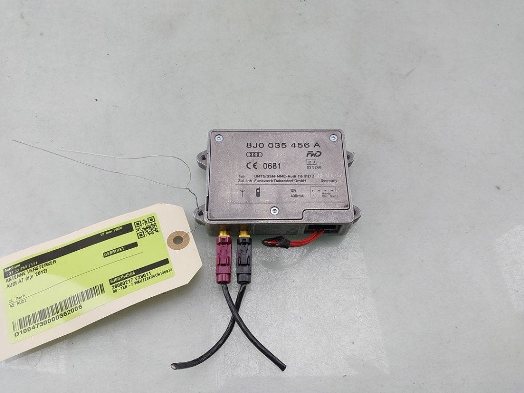 AMPLIFICATEUR D'ANTENNE Audi A7 Sportback (4GA / 4GF), Auto-Union-Straße  1,
85057  Ingolstadt, DE, Info@audi.de, Audi, Utilisé