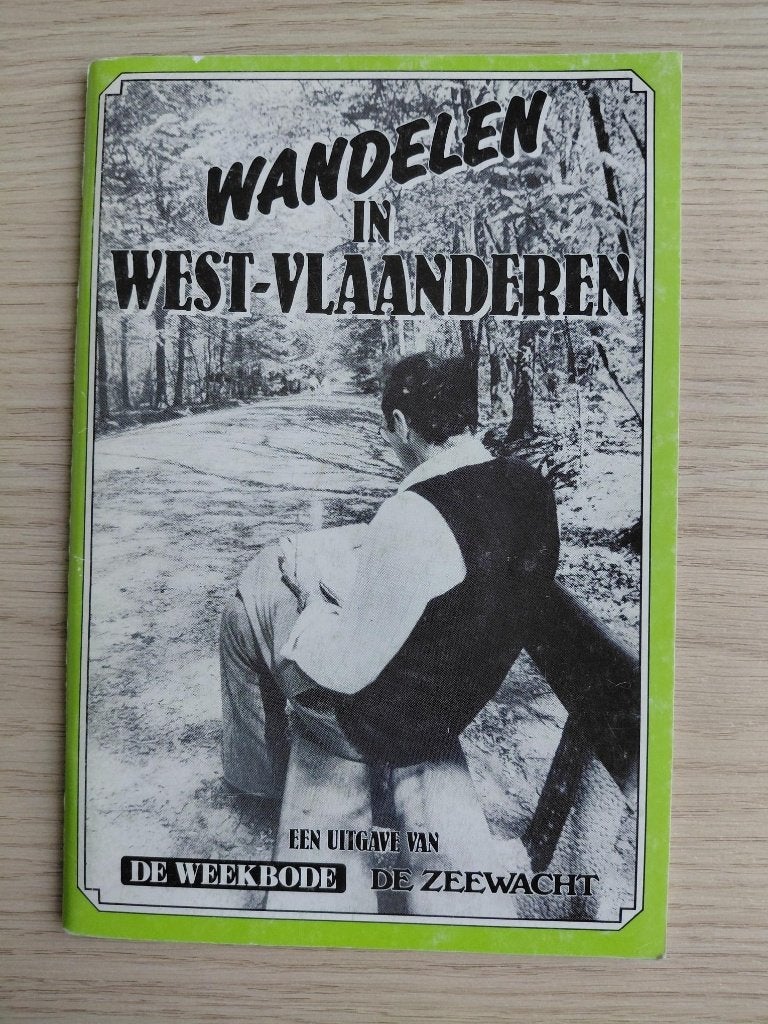 Wandelen in West-Vlaanderen, Boeken, Ophalen, 20e eeuw of later, Zo goed als nieuw
