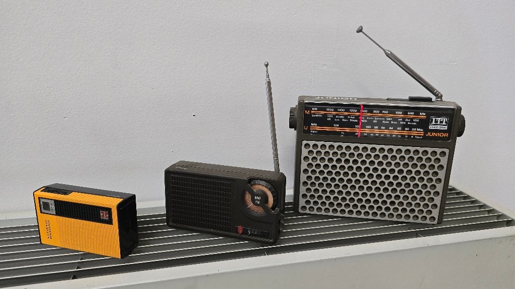 Oude radios, 3 stuks, Antiek en Kunst, Ophalen
