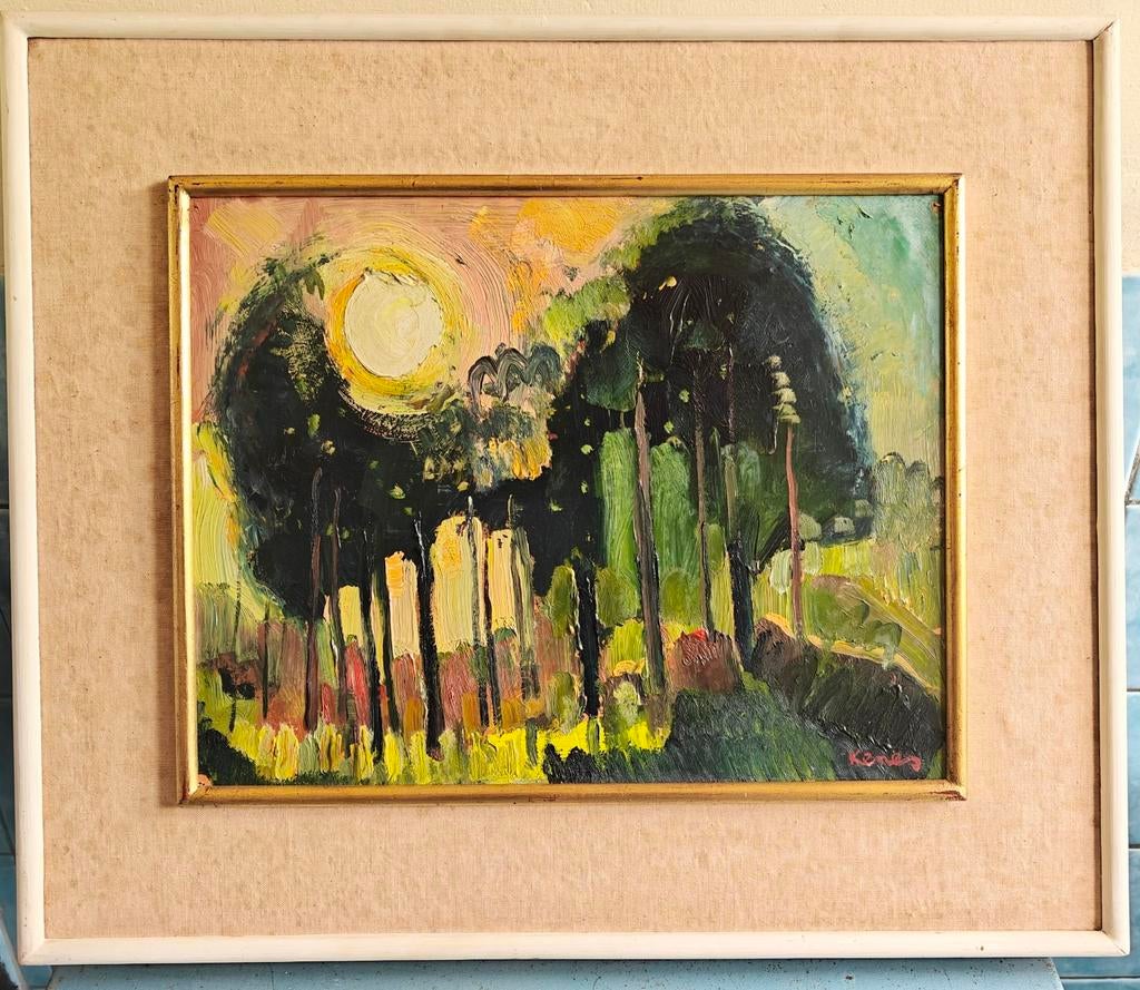Marcel KENES (1898-1960) Landscape., Ophalen of Verzenden