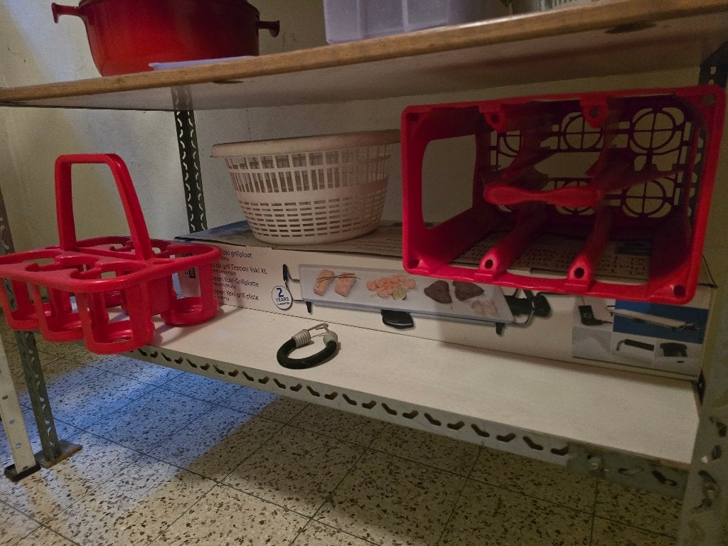 Frigobox - flessenrek - kast vuilbakemmer enz, Ophalen