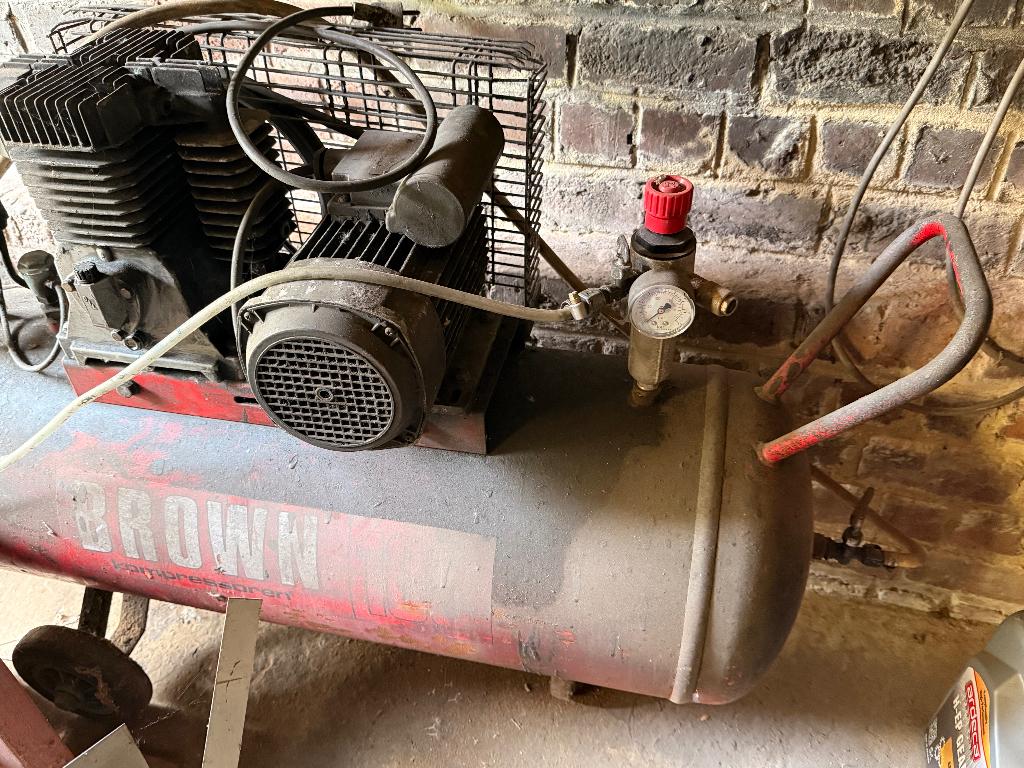 compressor, Doe-het-zelf en Bouw, Compressors, Ophalen, Gebruikt