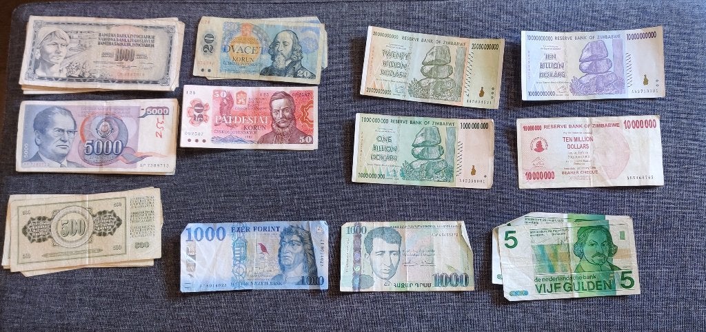 Oude buitenlandse bankbiljetten - Geld - Briefjes, Enlèvement ou Envoi, Zimbabwe, Série