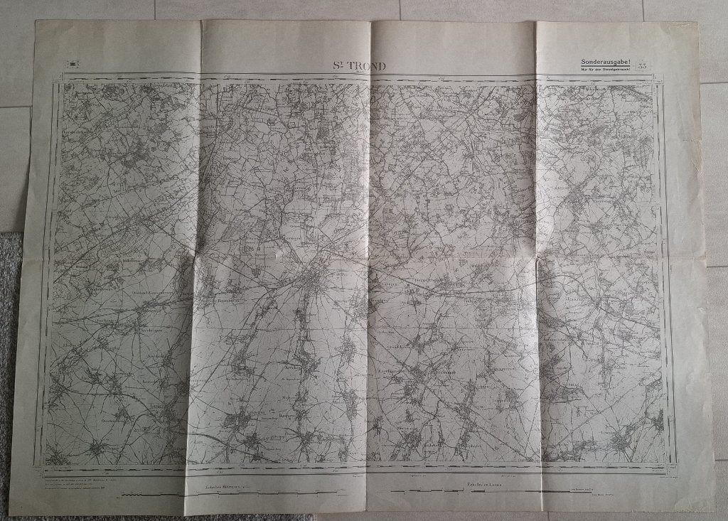 carte allemande ST Trond Belgique, Enlèvement ou Envoi