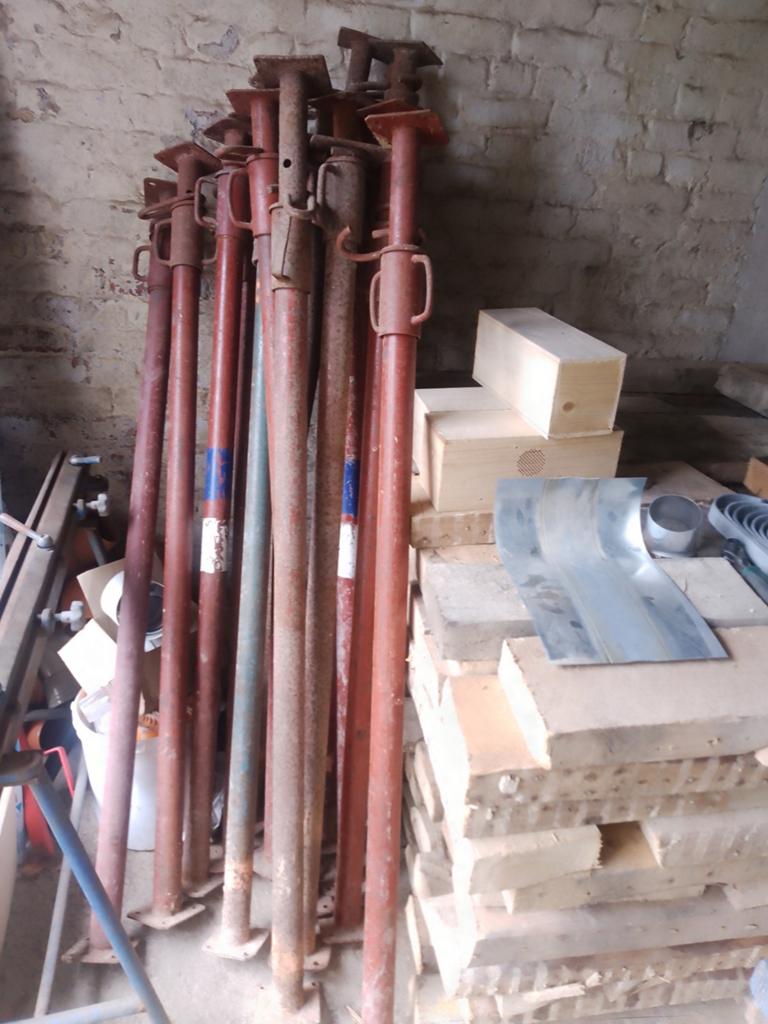 10 étançons 160-280 cm, Enlèvement, Utilisé