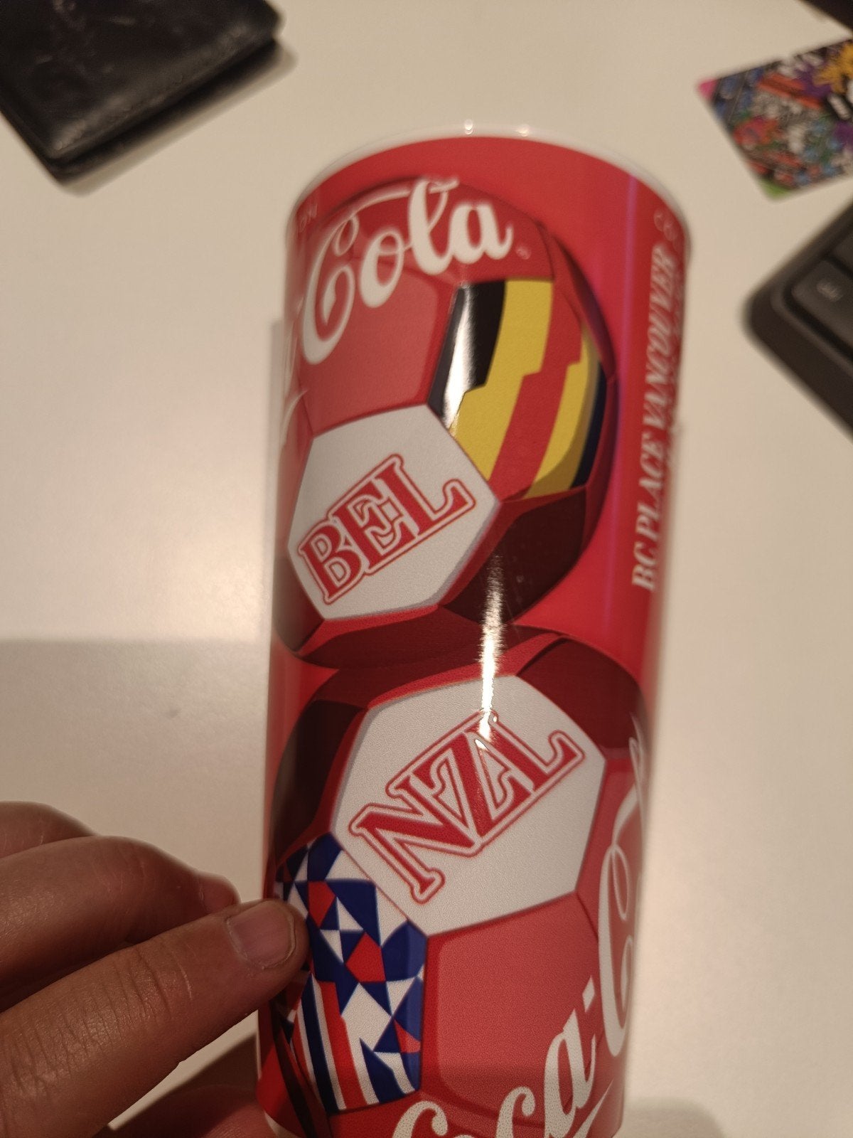 Coca Cola cup België - Nieuw Zeeland WK 2026, Verzamelen, Ophalen of Verzenden