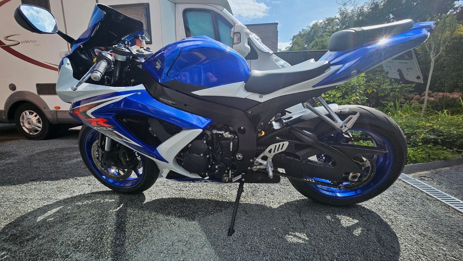 gsxr 750, Motoren, 750 cc, Sportuitlaat, 4 cilinders, Motorrijbewijs A