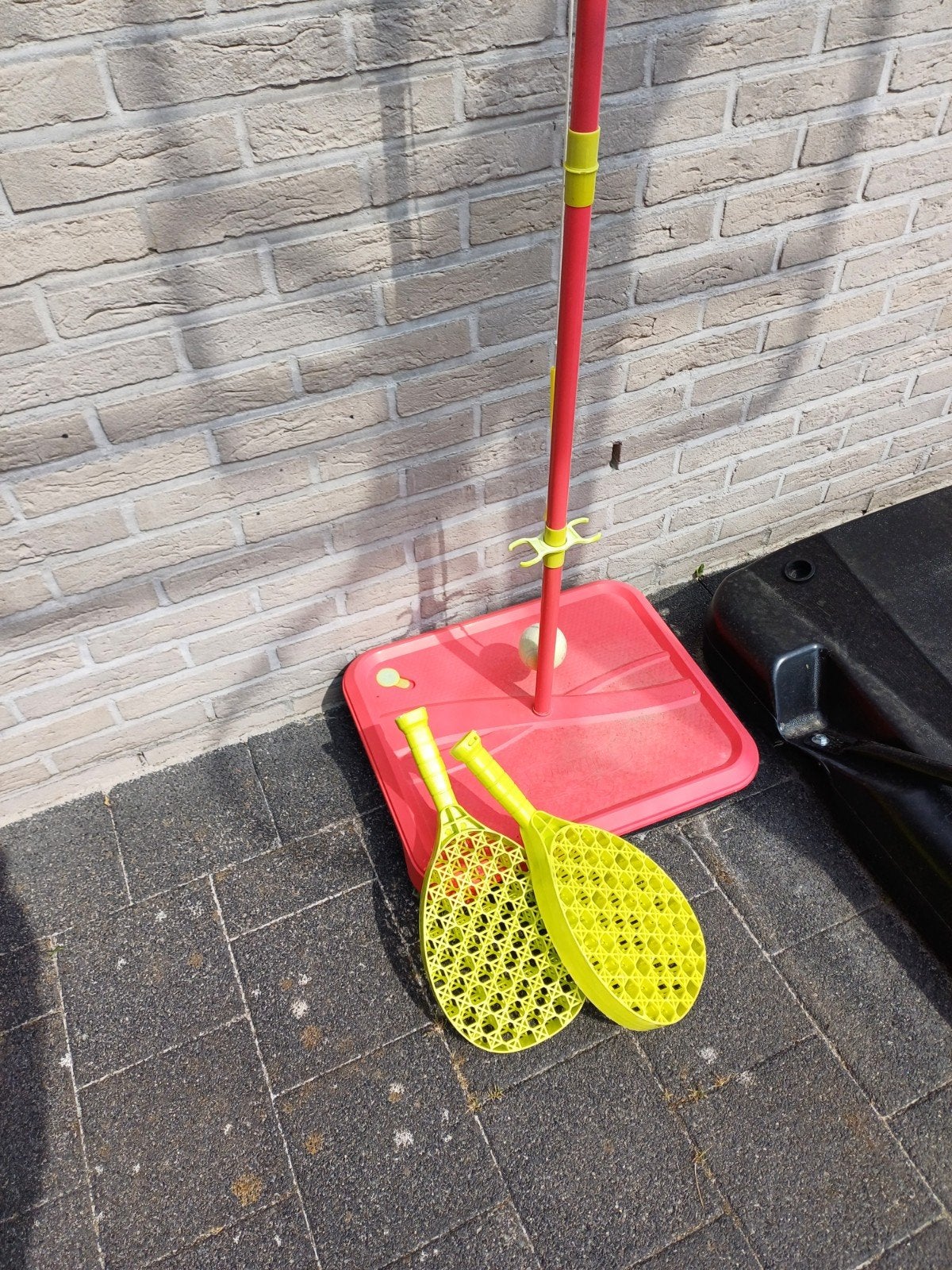 swingbal (tennis), Ophalen, Zo goed als nieuw