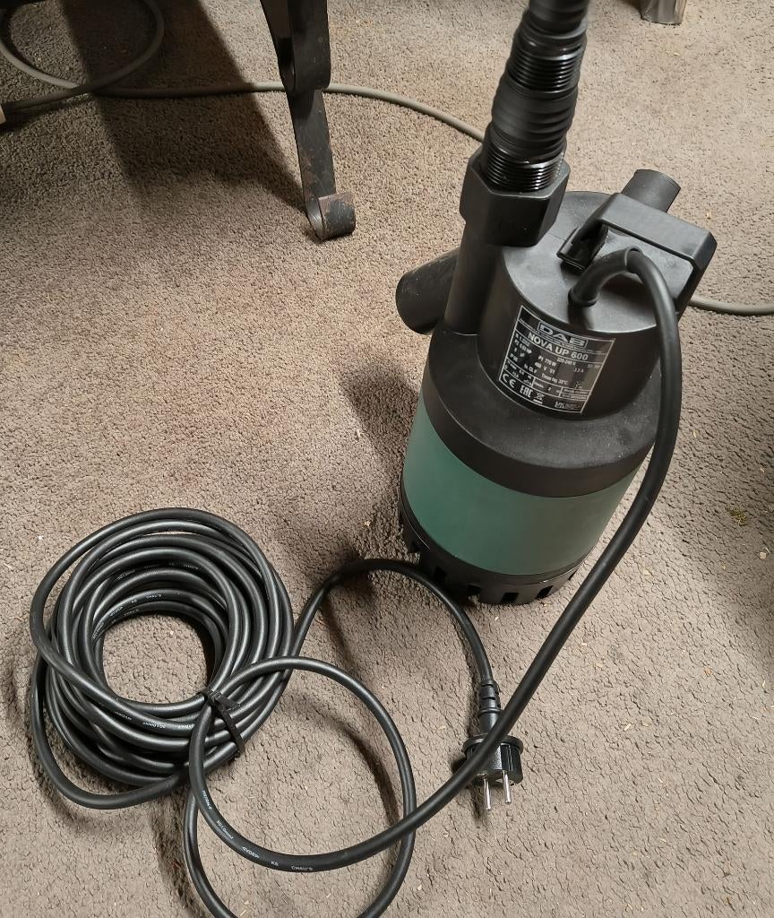 Dompelpomp, Ophalen, Gebruikt, Elektrisch, Dompelpomp