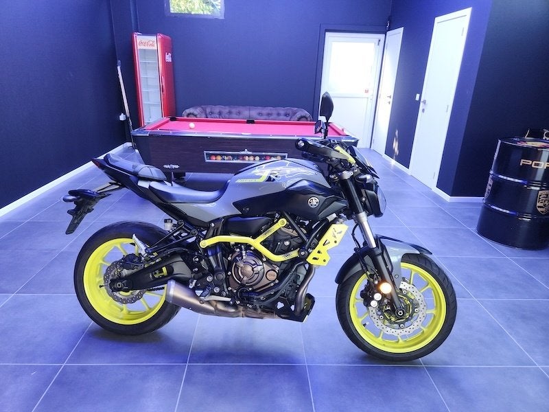 Yamaha MT07 ABS de 2017 garantie "Moto46", 700 cc, 2 cilinders, Occasion, Bedrijf