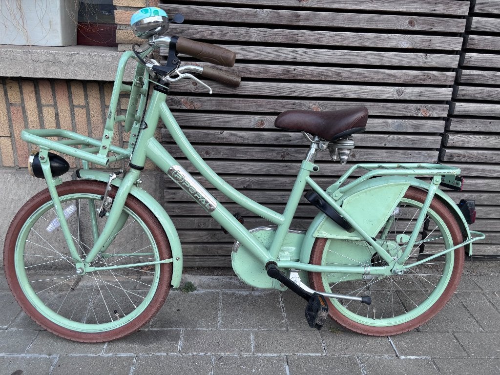 Meisjesfiets, Fietsen en Brommers, Ophalen, Terugtraprem, Gebruikt, Handrem