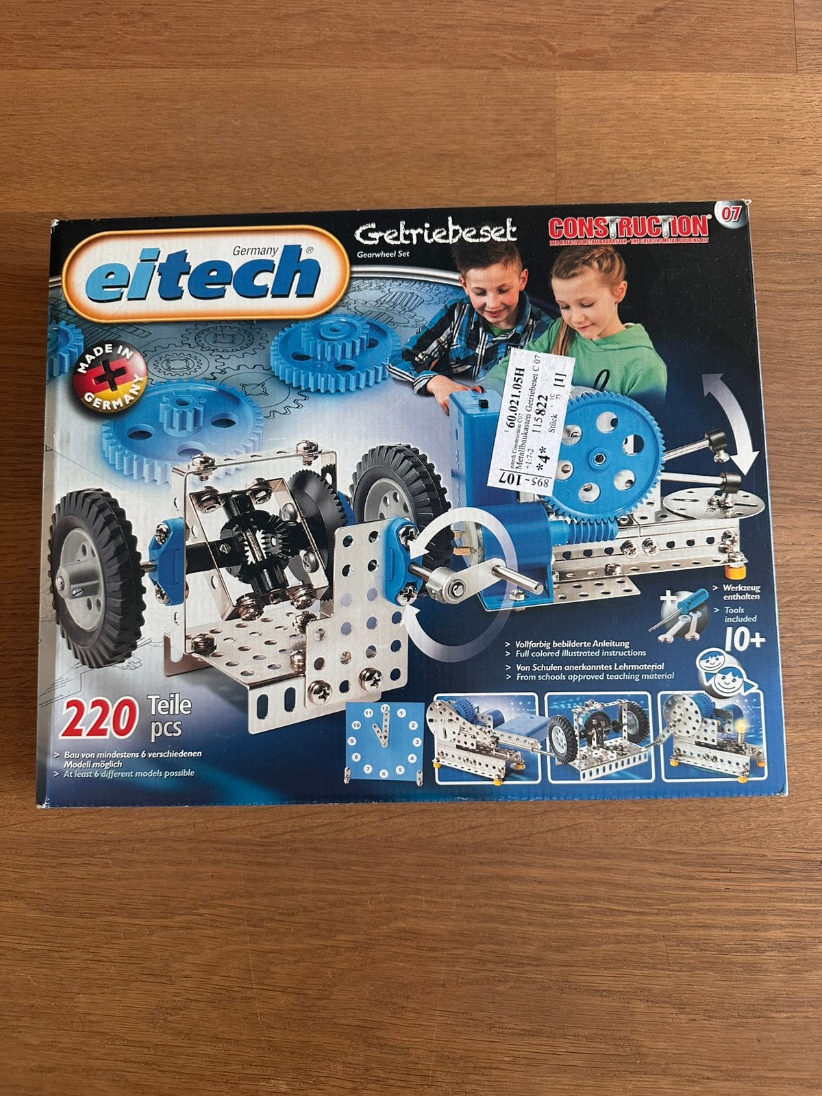 Eitech Tandwiel bouwset - NIEUW, Ophalen of Verzenden, Nieuw, Bouwen