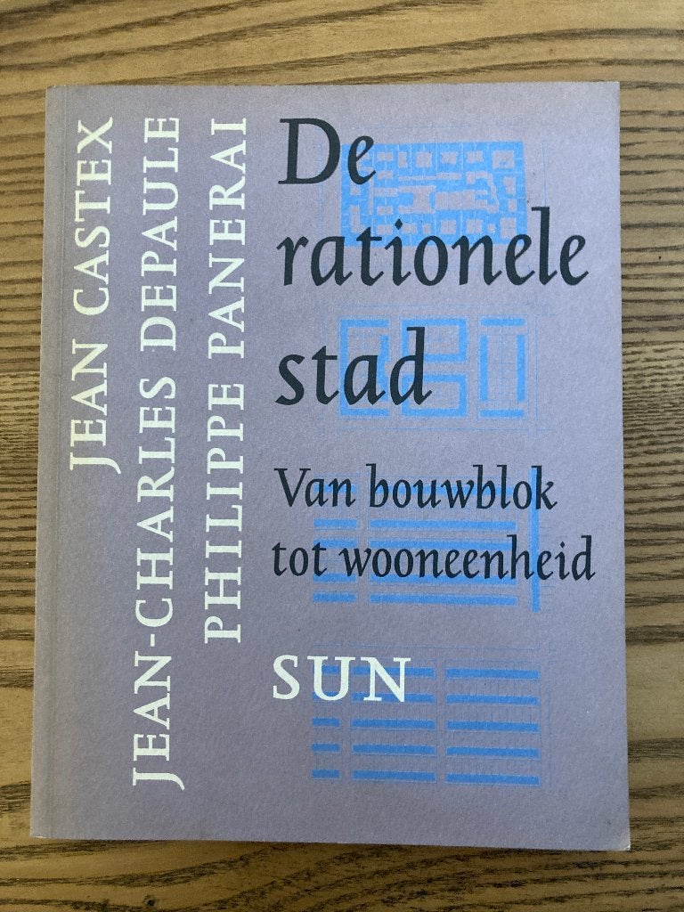 De rationele stad, Boeken, Ophalen, Zo goed als nieuw, Diverse Auteurs