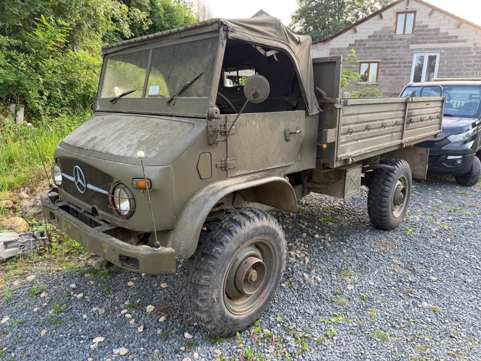 Mercedes Unimog 404, Autos, Oldtimers & Ancêtres, Achat, Entreprise, Mercedes-Benz, Essence