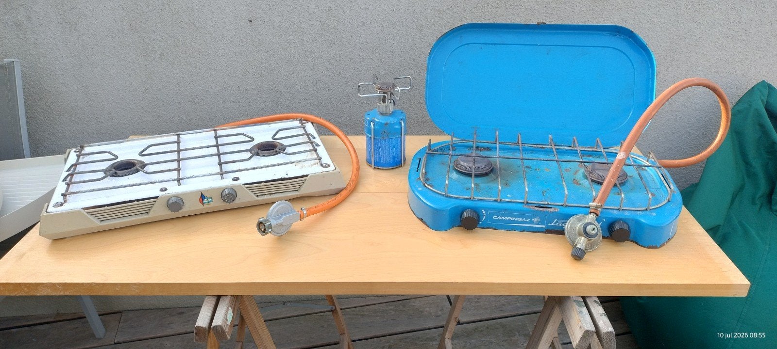 Goed werkende gas uurtjes met verbindingsstuk inbegrepen., Caravans en Kamperen, Ophalen
