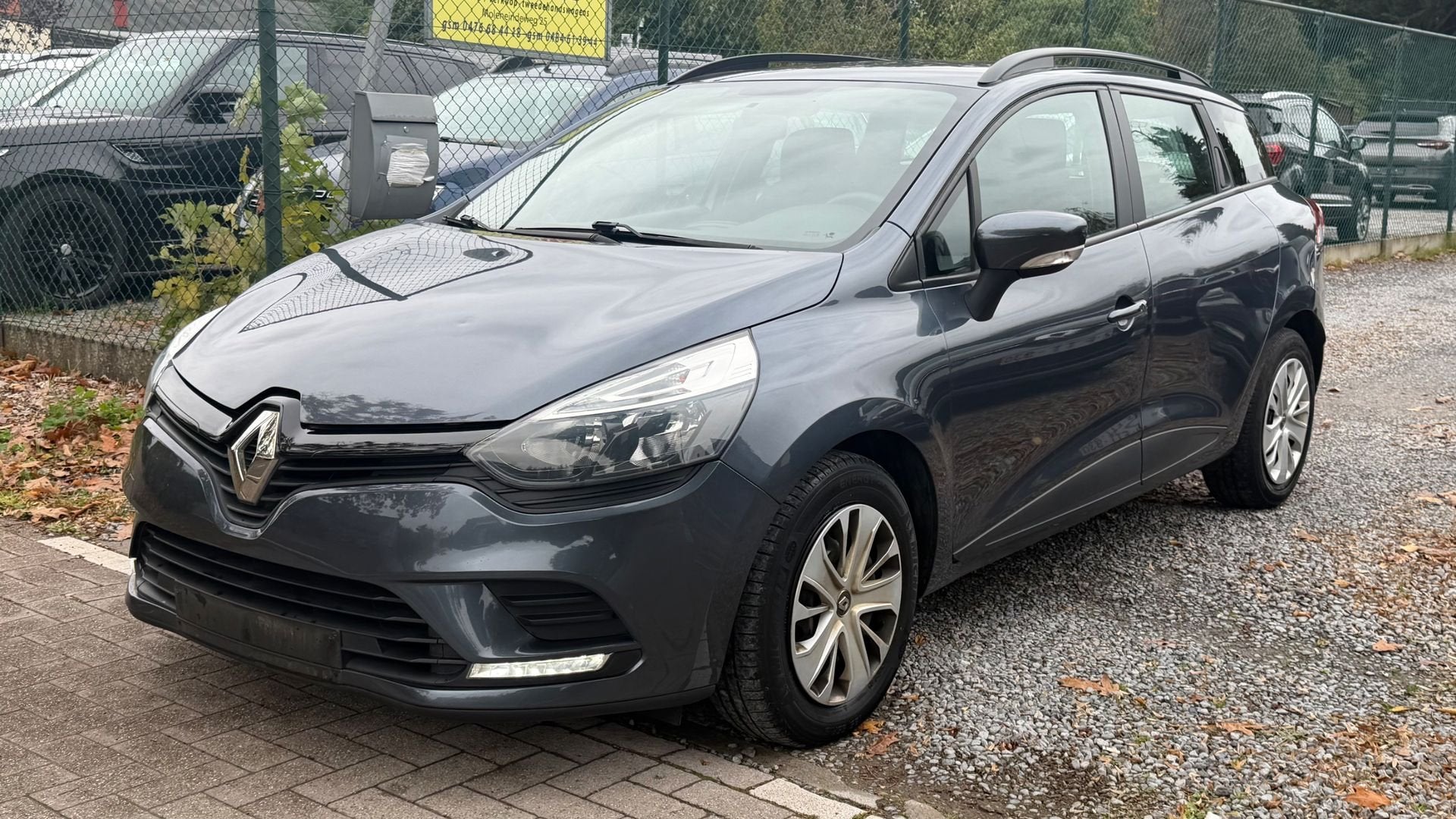 Renault Clio 0.9 benzine bj 2019, Argent ou Gris, 898 cm³, Entreprise, Boîte manuelle