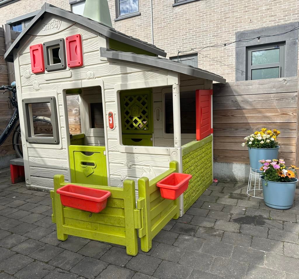 Smoby speelhuisje, Enlèvement, Utilisé