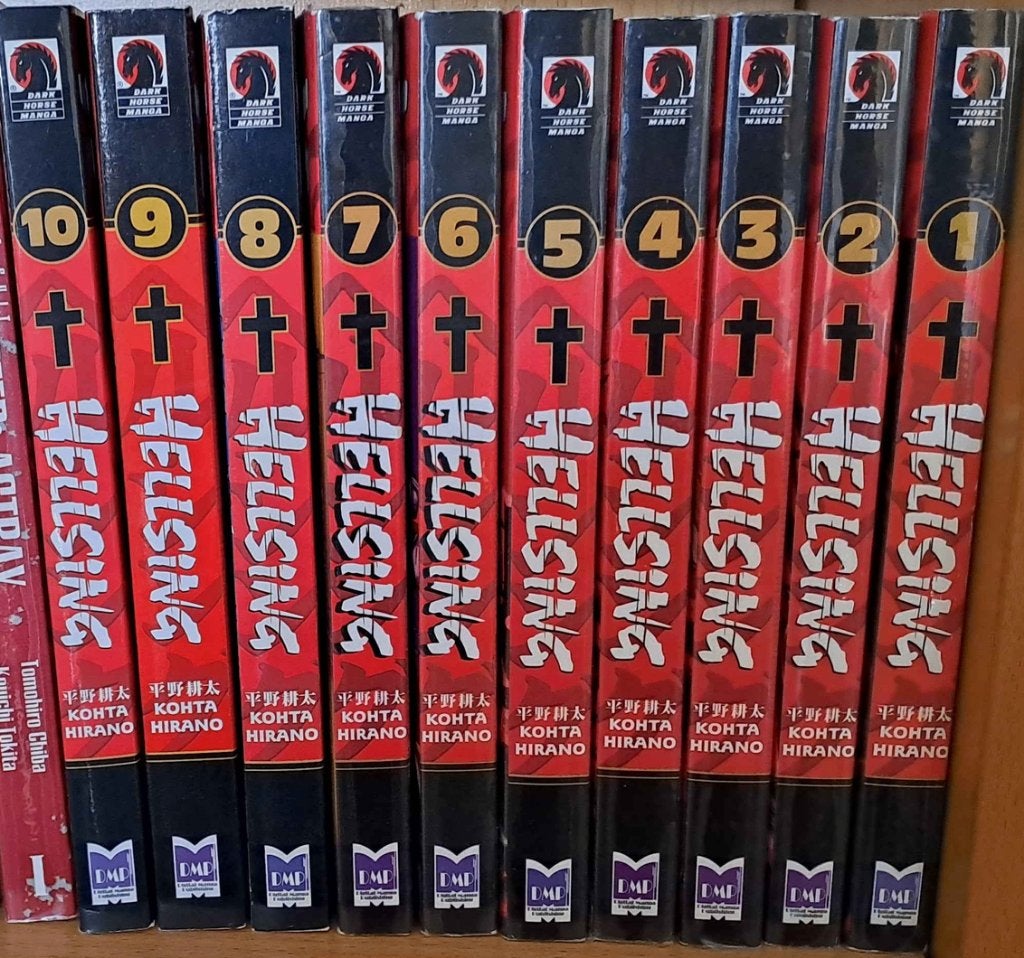Hellsing Manga, Boeken, Strips | Comics, Ophalen, Complete serie of reeks, Zo goed als nieuw, Japan (Manga)
