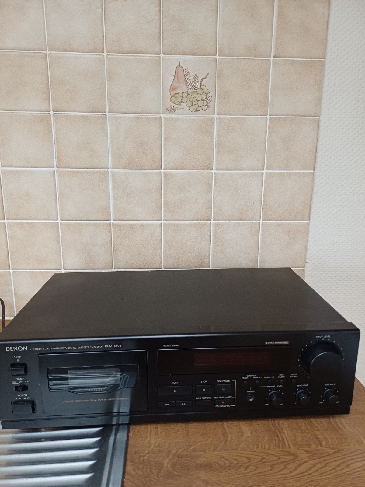 Deck denon   drm 650 s, TV, Hi-fi & Vidéo, Tuners, Enlèvement