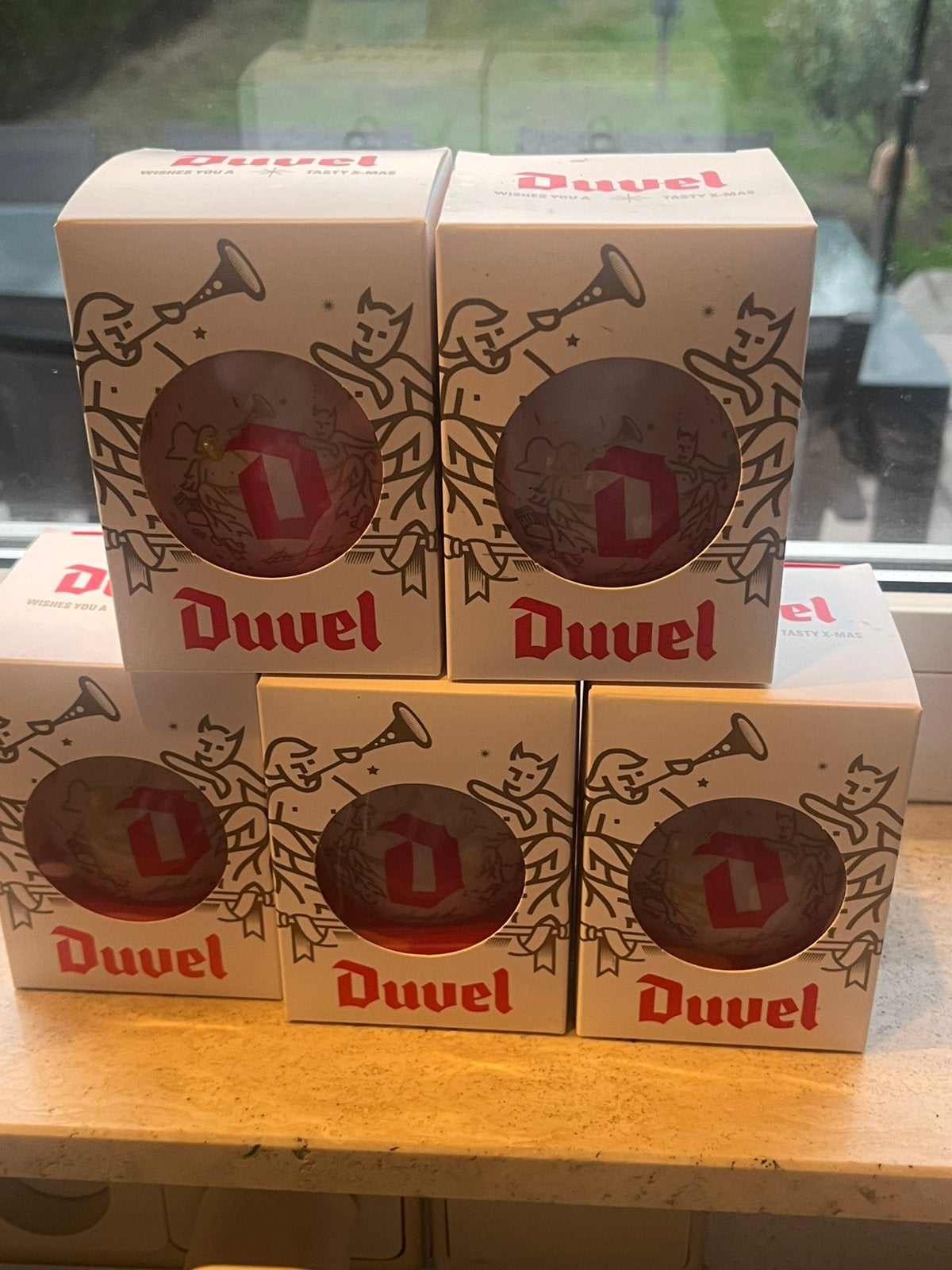 Duvel kerstballen, Diversen, Ophalen, Nieuw