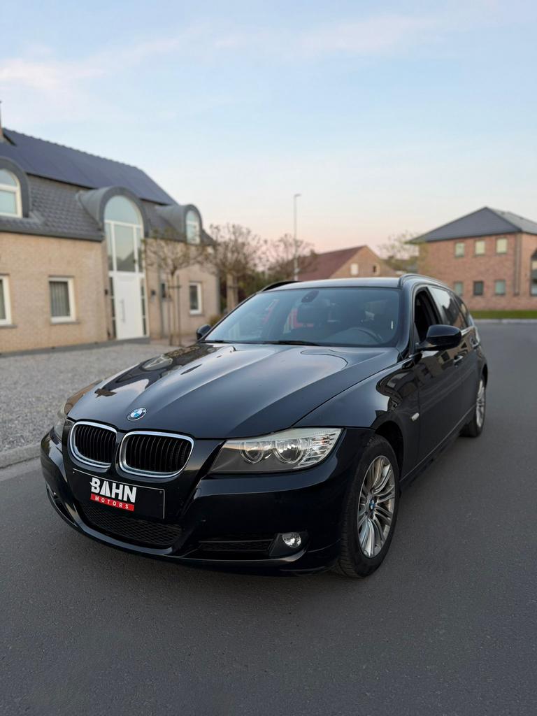 BMW 3-serie, Auto's, Euro 5, Zwart, Bedrijf, 5 deurs