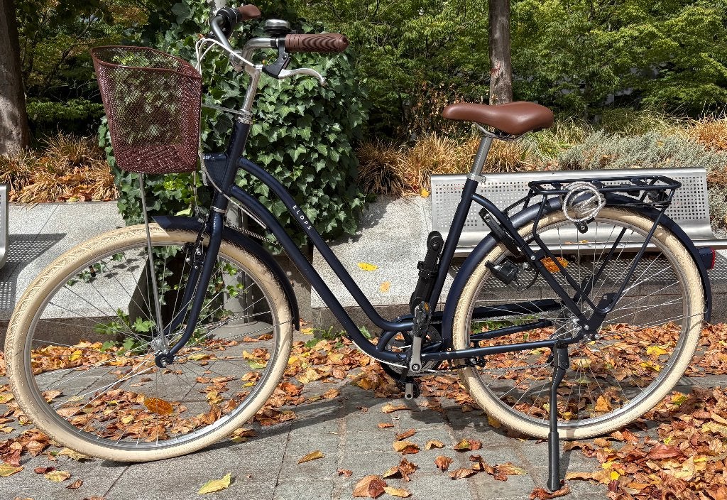 Vélo de ville ELOPS 520 L Bleu foncé, Vélos & Vélomoteurs, Enlèvement, Comme neuf, Autres marques