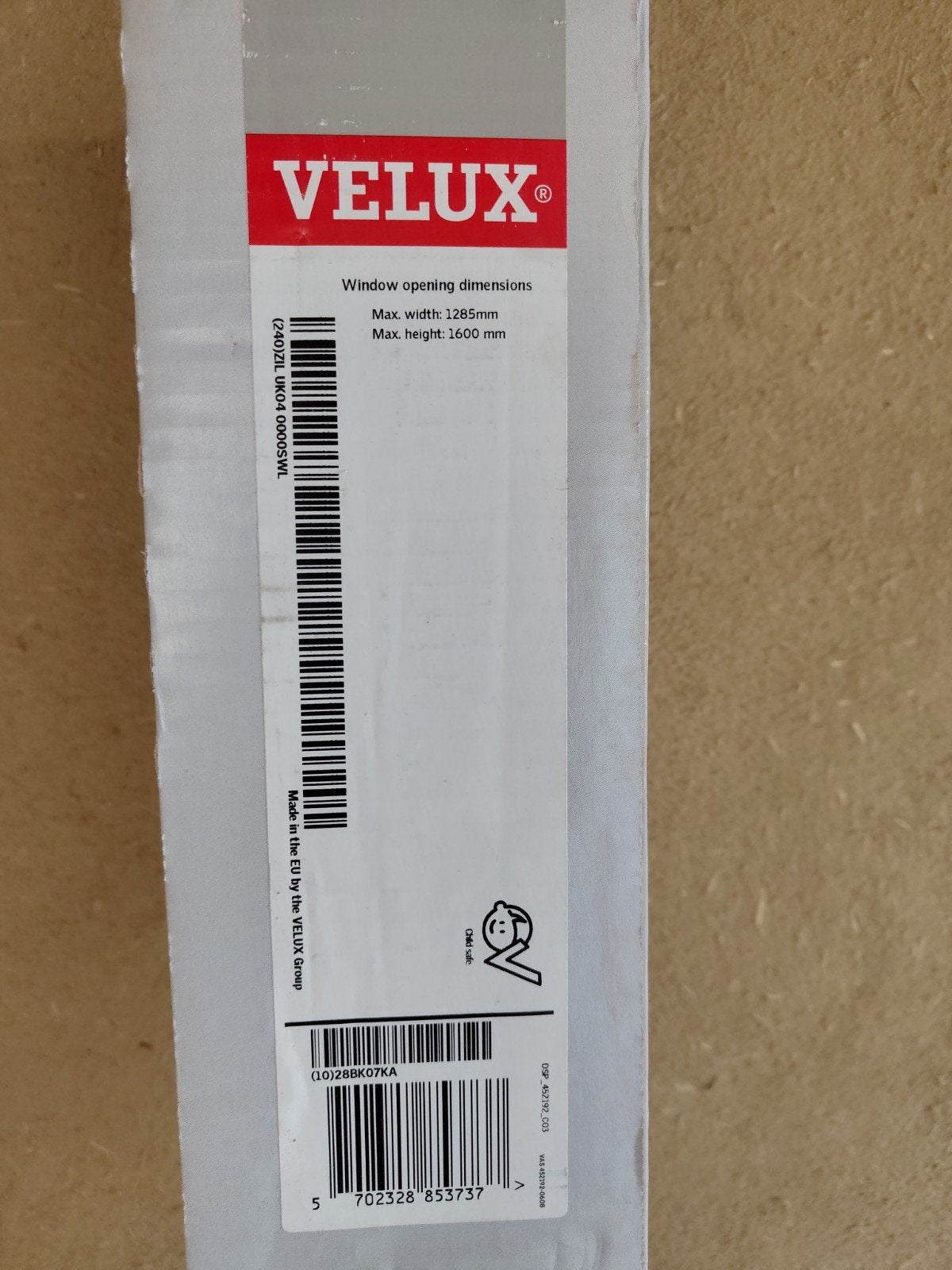 horgordijn /muggengaas Velux, Ophalen, Nieuw, 160 cm of meer, 120 tot 160 cm