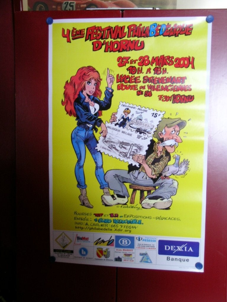 AFFICHE RUBINE, Boeken, Stripverhalen, Nieuw, Ophalen of Verzenden