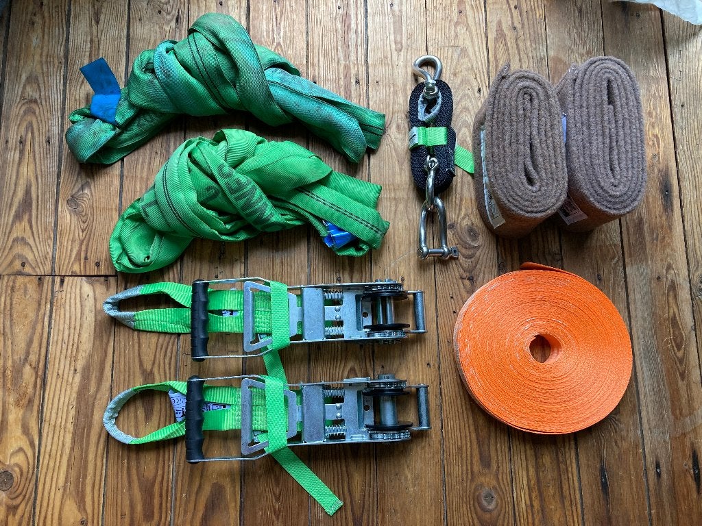 Slacktivity Super Jumpline 25m (slackline/trickline), Sport en Fitness, Ophalen, Zo goed als nieuw