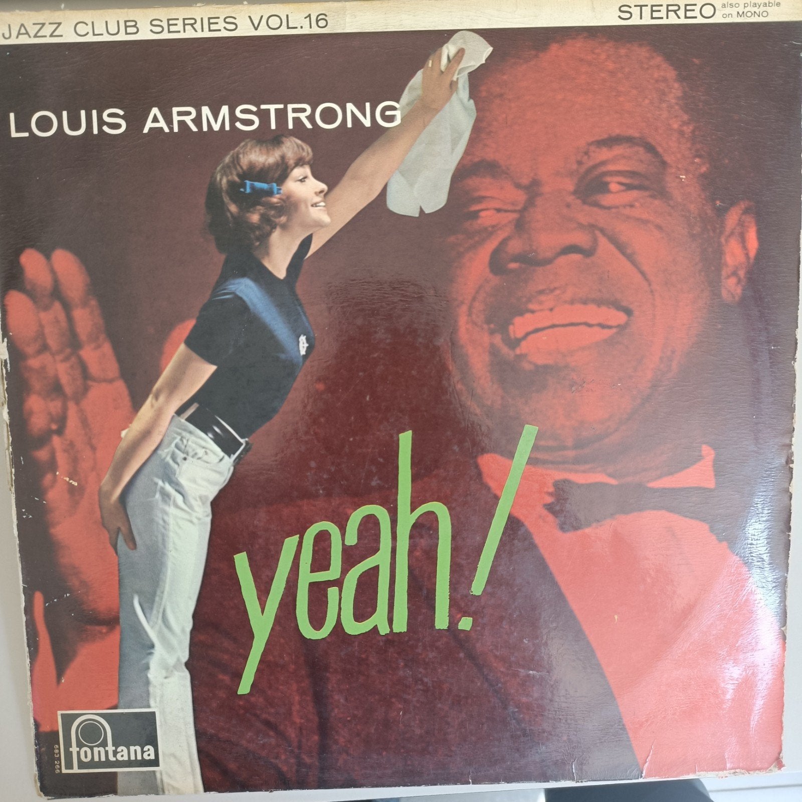 Lp Louis Armstrong - Yeah!, Enlèvement ou Envoi