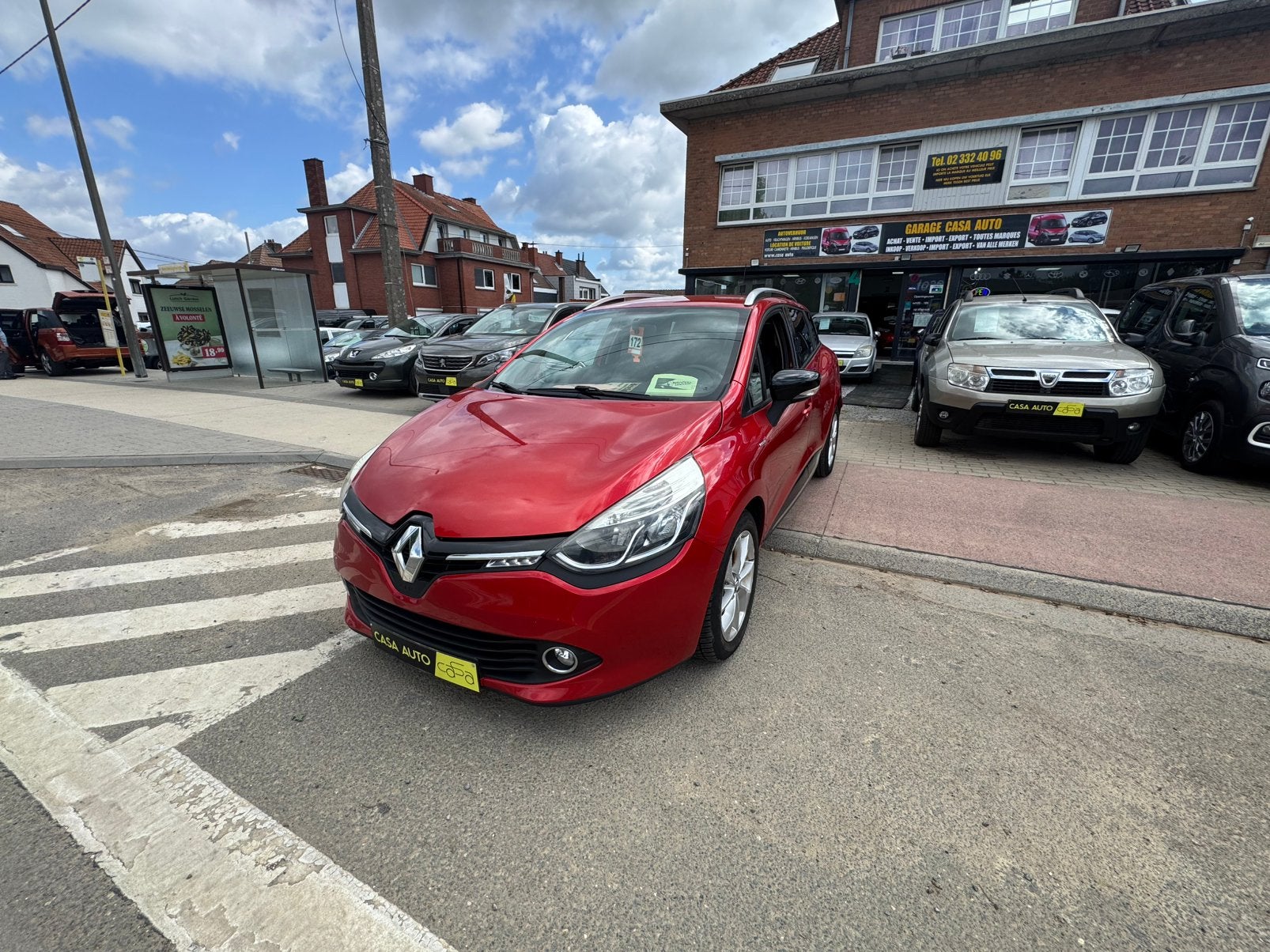 RENAULT CLIO 1.5 DCI, Rouge, Système audio, Achat, Euro 6
