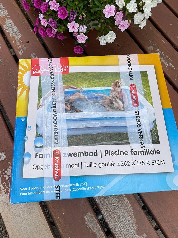 Te koop opblaas zwembadje, Minder dan 80 cm, Opblaaszwembad, Nieuw, Ophalen of Verzenden