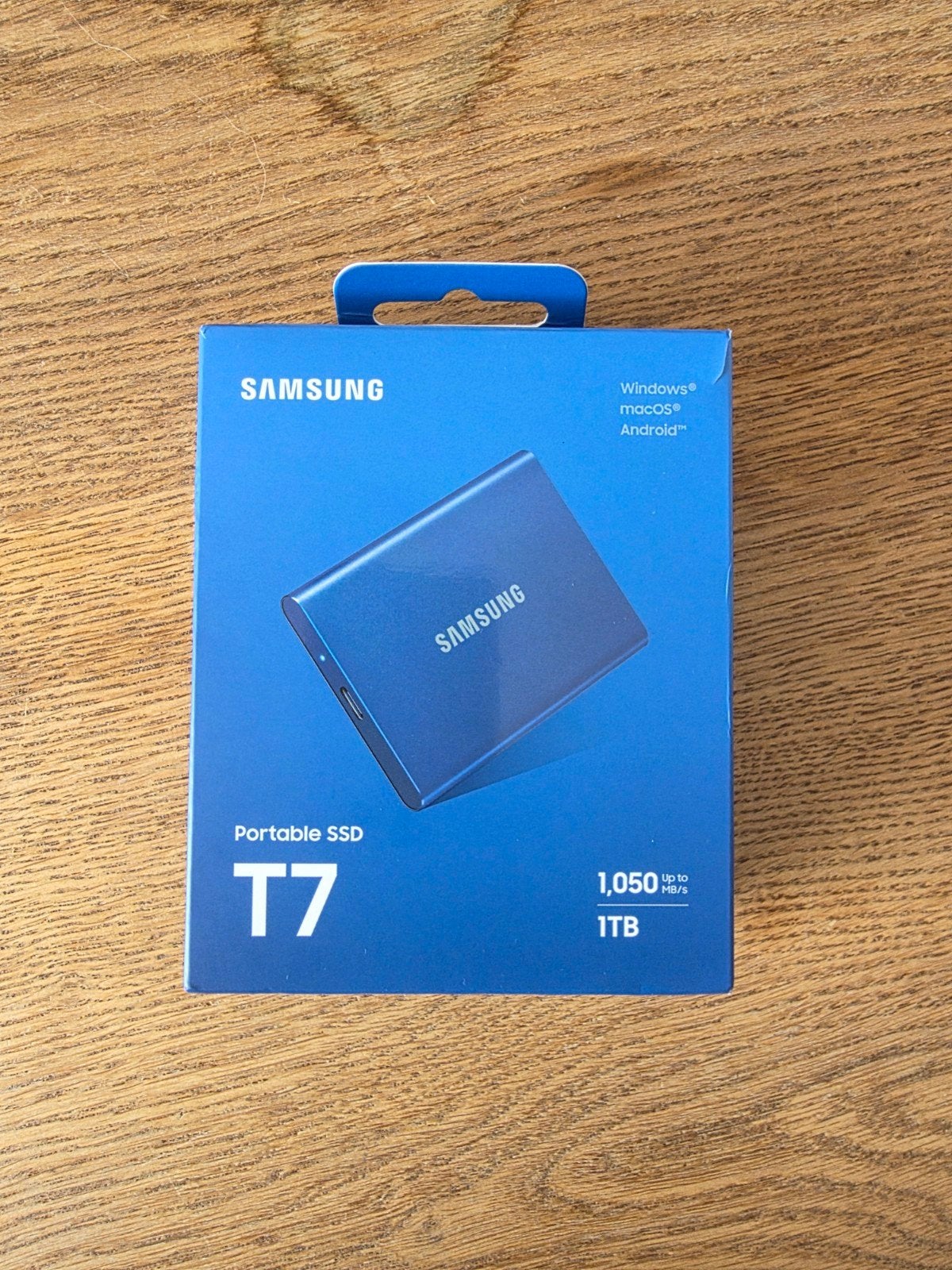 Samsung portable ssd T7 van 1TB. Nieuw., Enlèvement, SSD