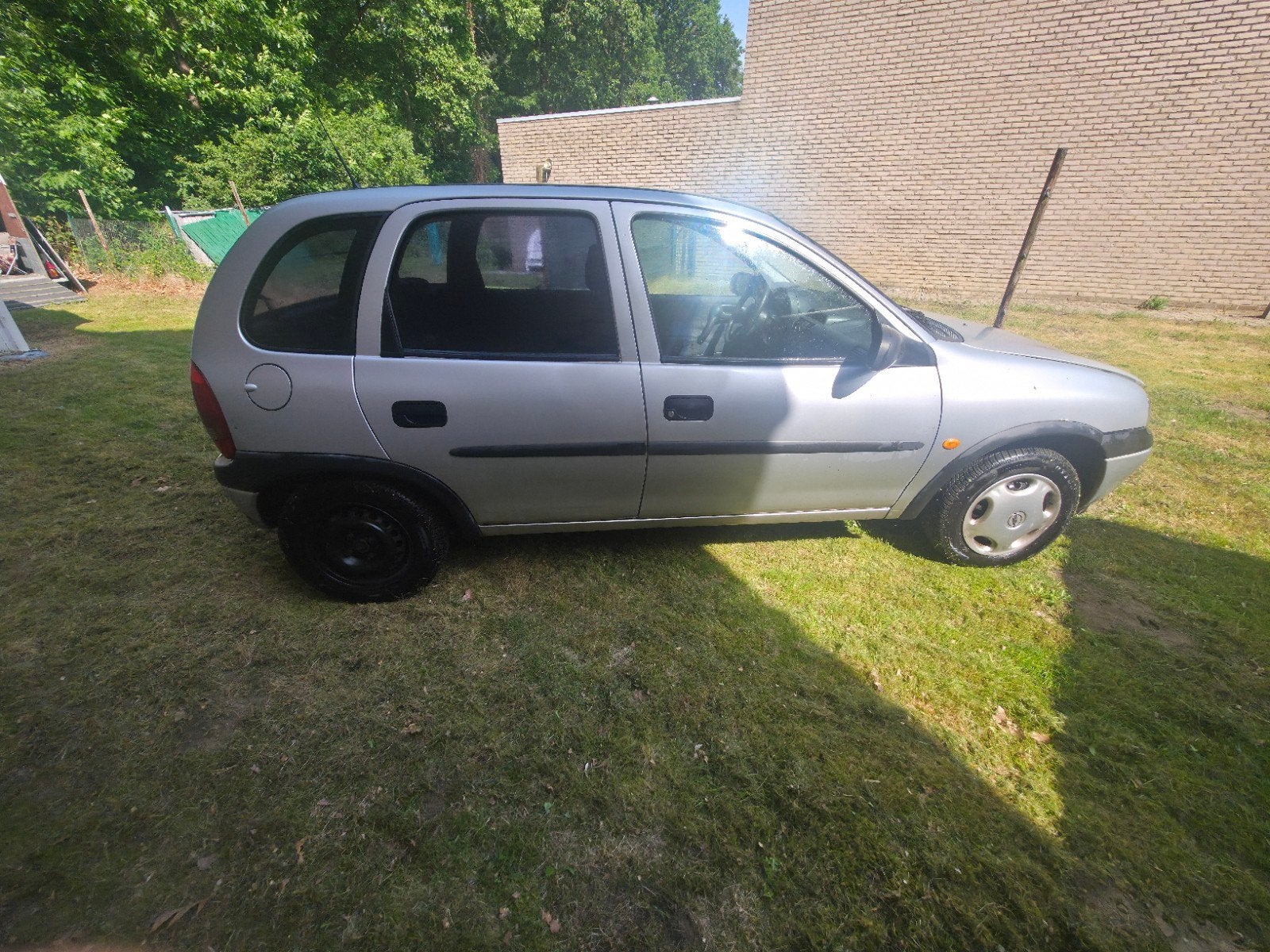 Opel Corsa B diesel Lichte vracht, Auto's, Opel, Voorwielaandrijving, Stof, Zwart, 4 cilinders