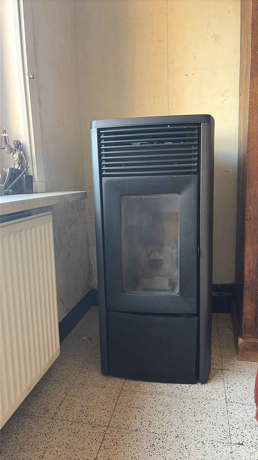 Pelletkachel - mcz ego comfort air, Maison & Meubles, Poêles, Enlèvement, Comme neuf, Autoportant, Poêle à granulés