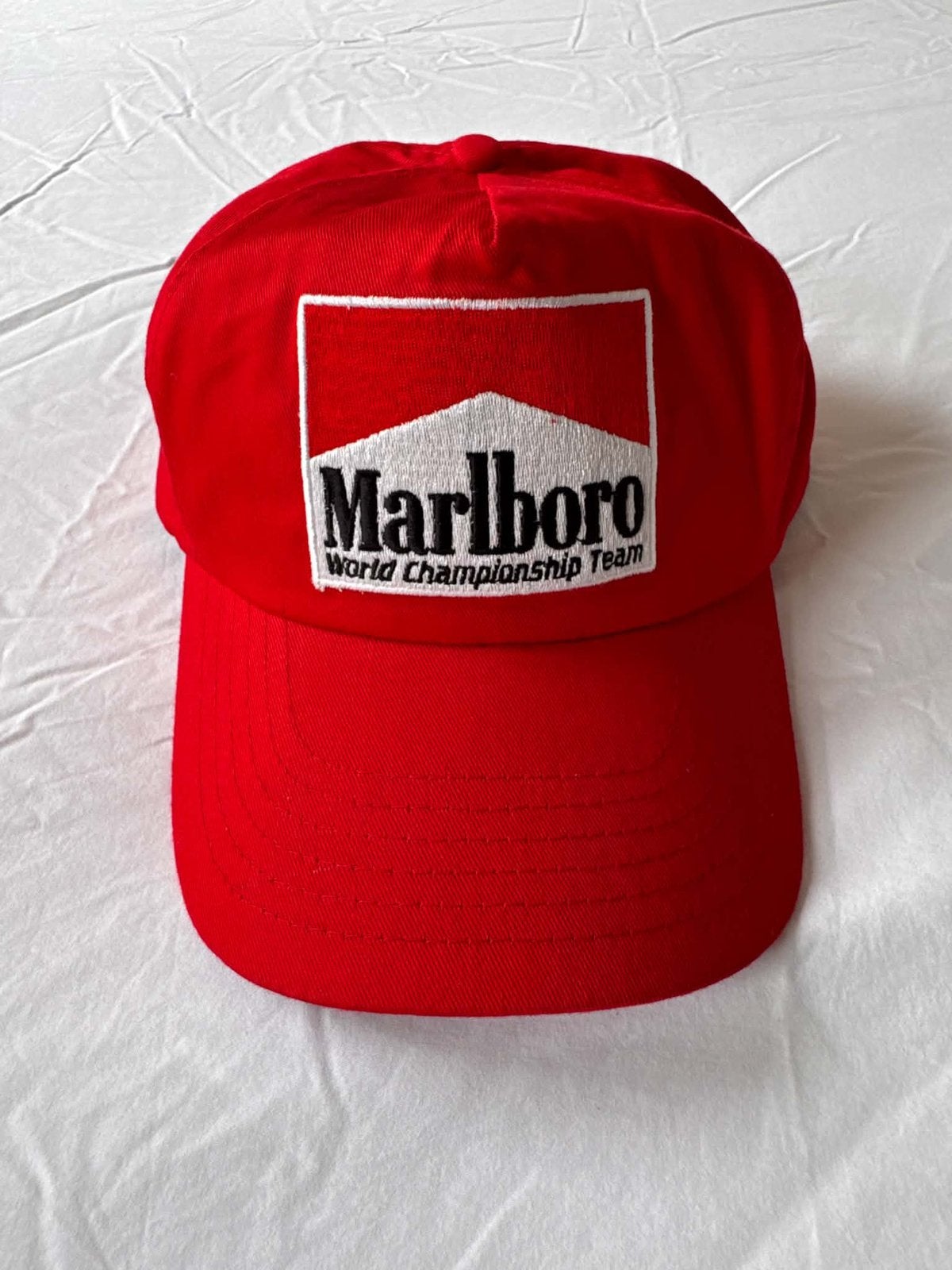 Vintage Marlboro Racing Team pet – Retro Collector’s Item, Kleding | Heren, Ophalen of Verzenden, Zo goed als nieuw, Pet