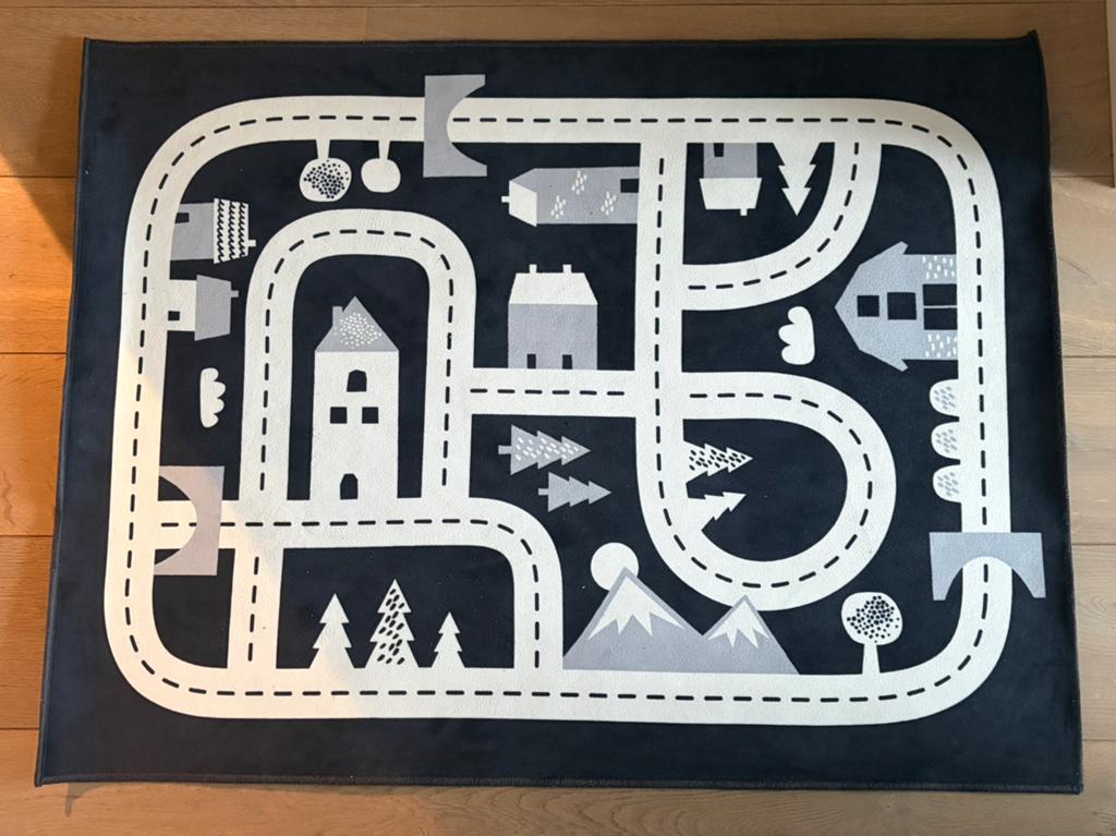 Speelmat auto’s - 74 x 100 cm, Ophalen of Verzenden, Gebruikt