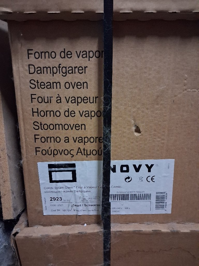 Combi stoomoven volledig nieuw merk novy, Ophalen, Overige merken, Nieuw, Inbouw