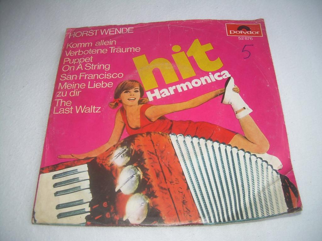 45 T - SINGLE - Horst Wende – Hit-Harmonica, Cd's en Dvd's, Vinyl Singles, Wereldmuziek, 7 inch, Single, Ophalen of Verzenden