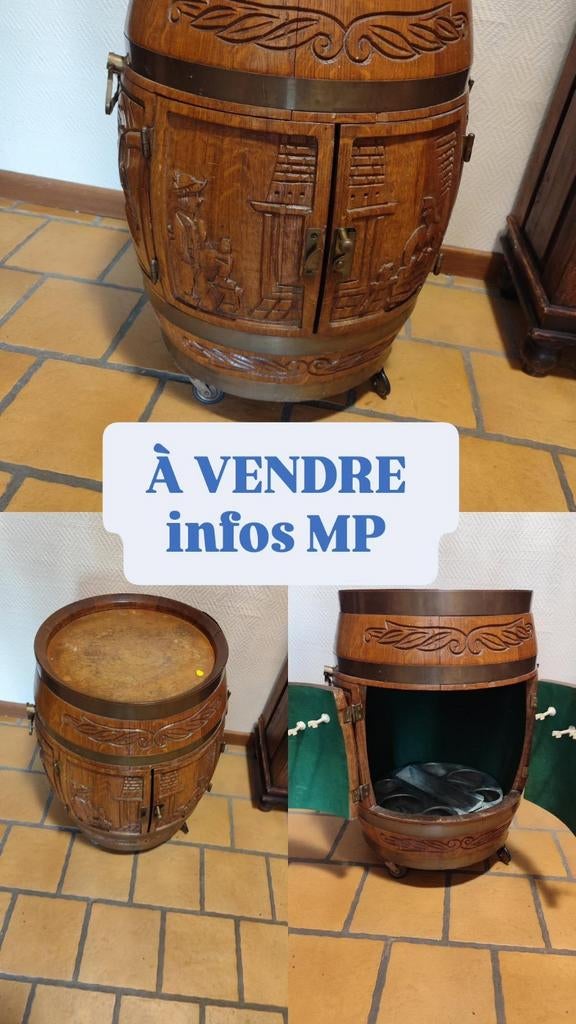 Tonneau bar bouteilles