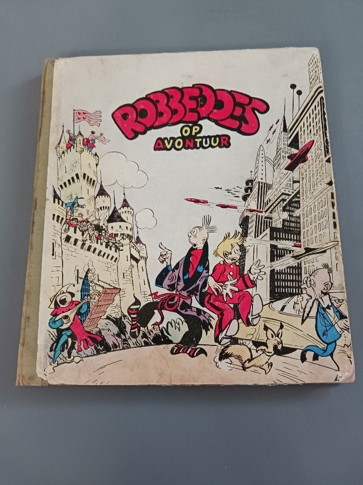 Robbedoes op Avontuur, HC 1ste druk, Ophalen of Verzenden, Gelezen