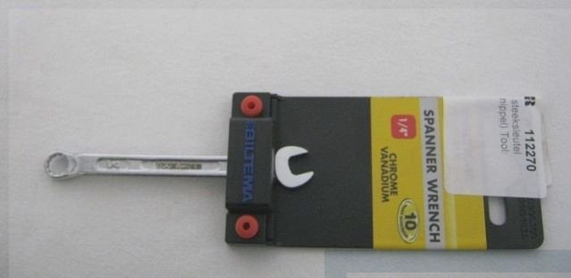 Volvo Gereedschap: Ring- steeksleutel 1/4 (rem ontluchting n, Ophalen of Verzenden, Nieuw